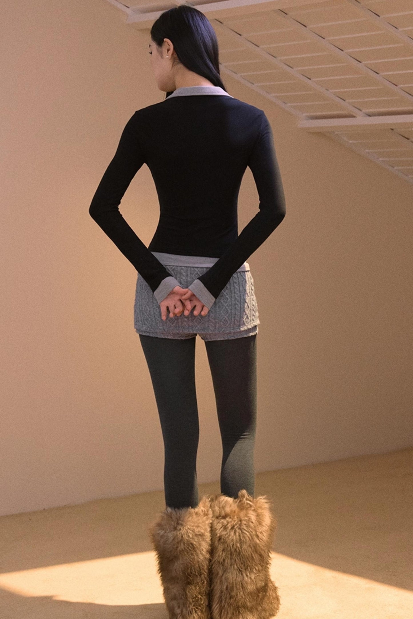 Color-Block Two-Piece T-Shirt