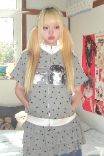 Starry Layered Cake Dress