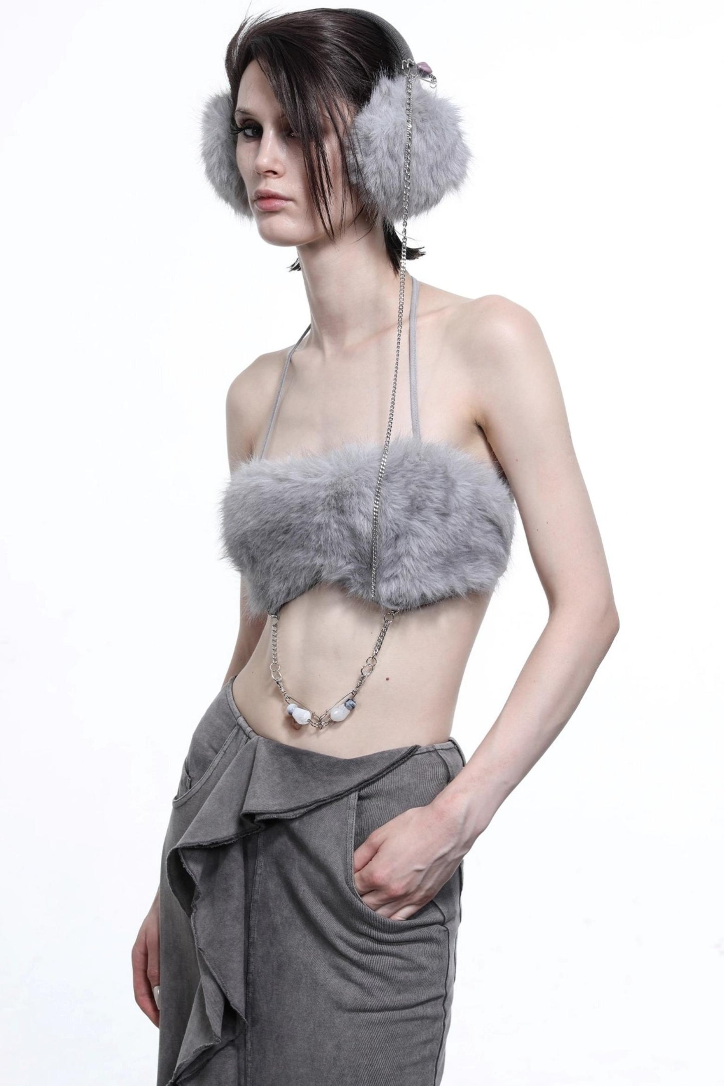 Snow Chain Beaded Camisole