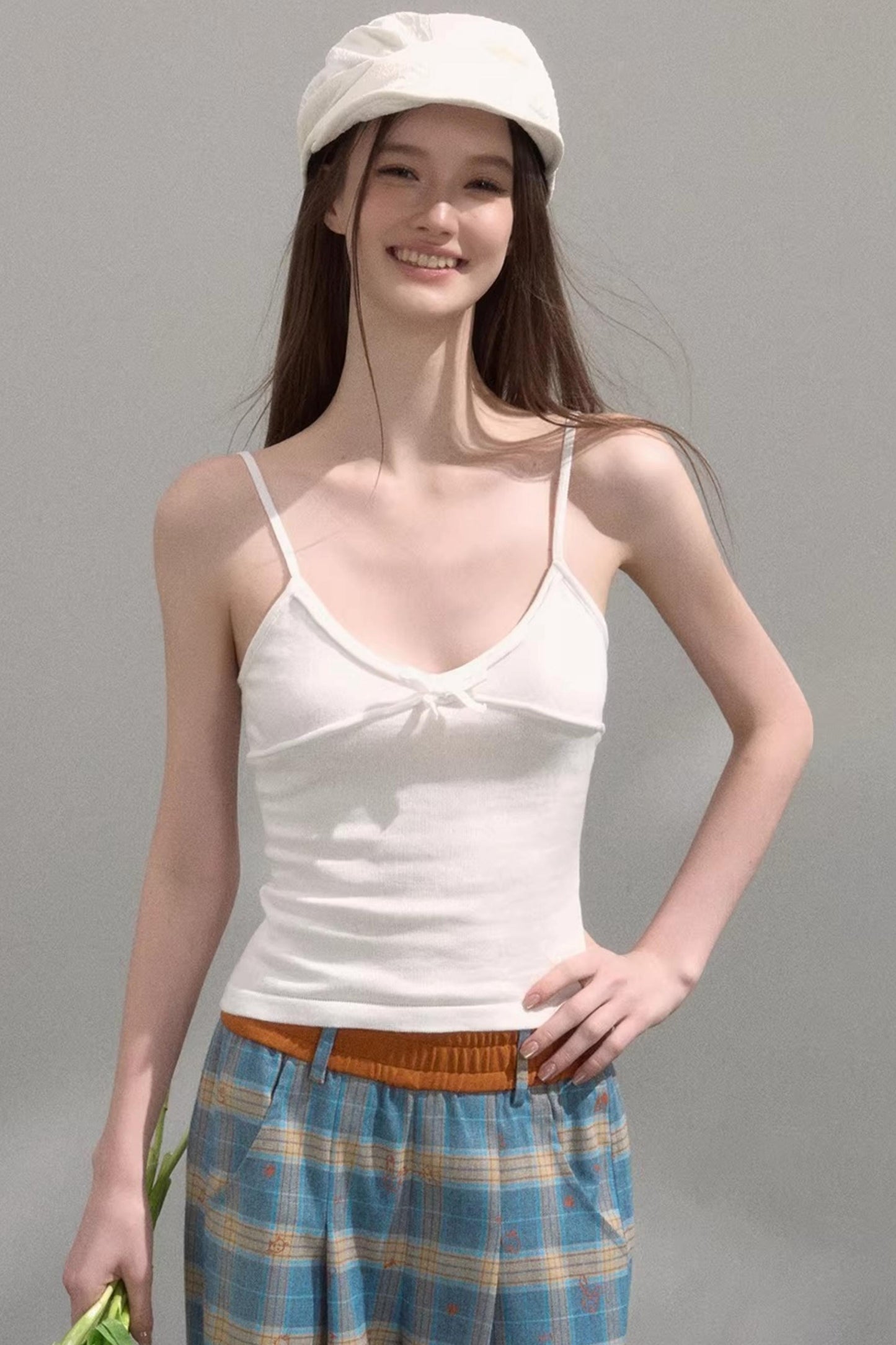 Sweet Embroidered Knitwear Set