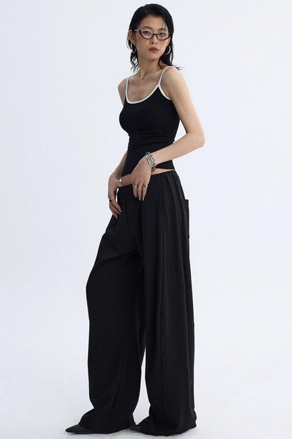 Autumn Elasticated Waist Womens Trousers