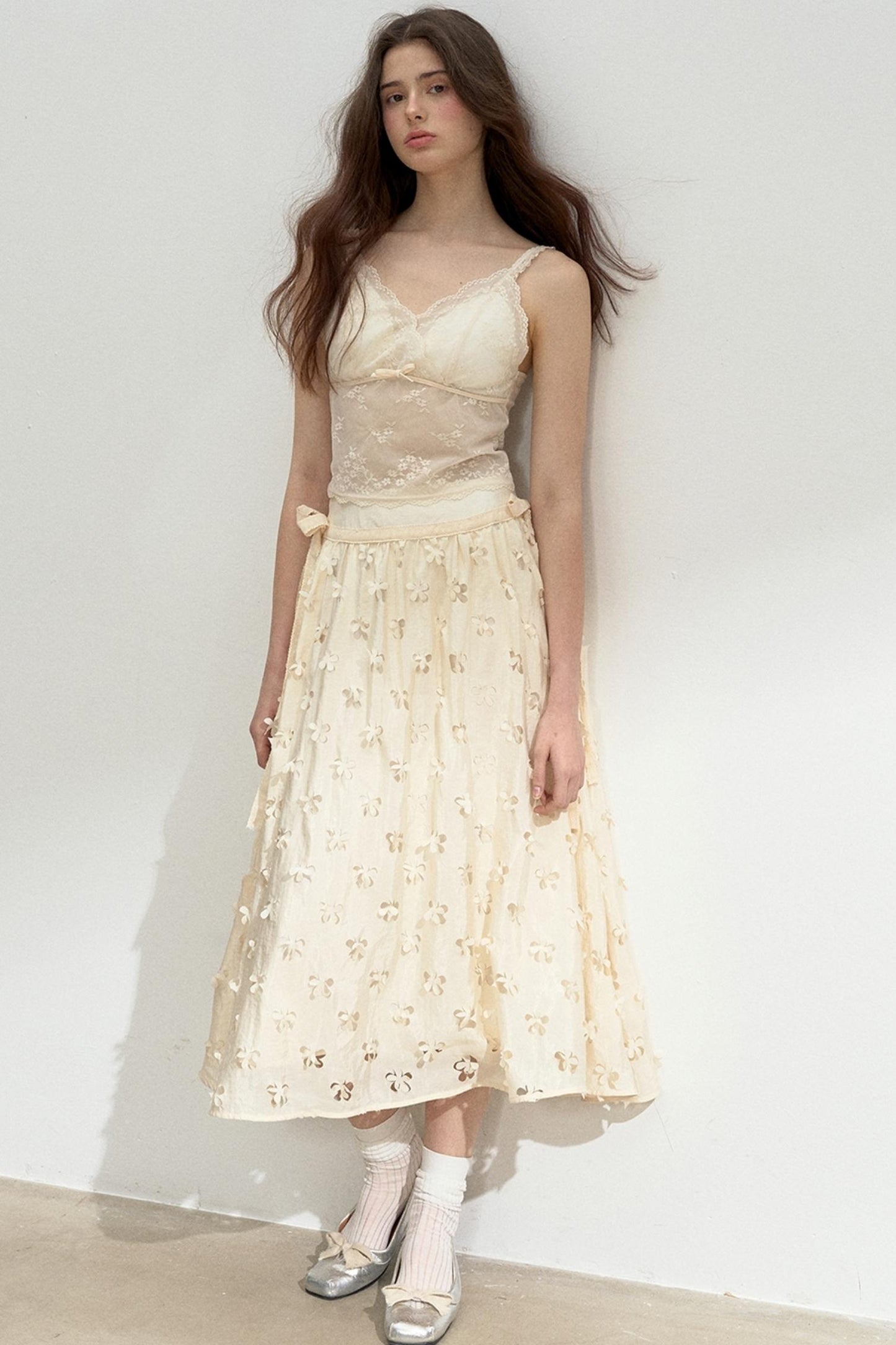 Romantic Floral Skirt