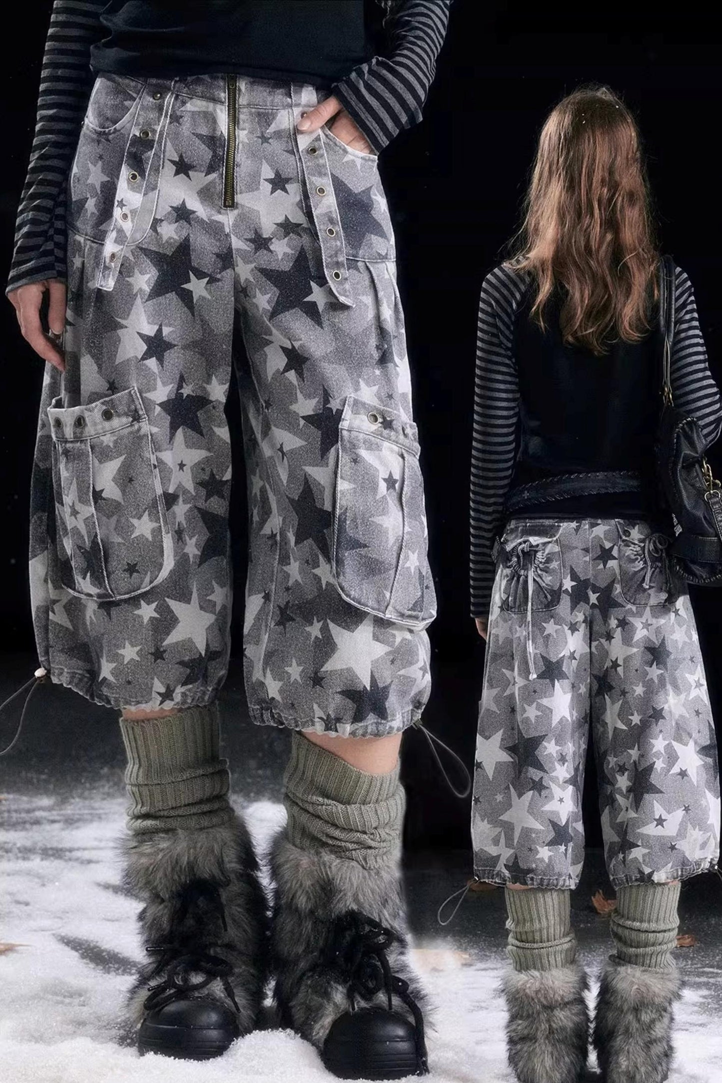 Star Vintage Camouflage Cargo Pants