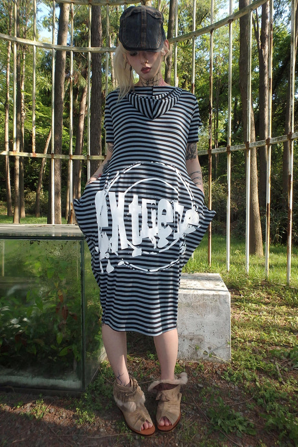Stripe Multi-Wear T-Shirt Dress