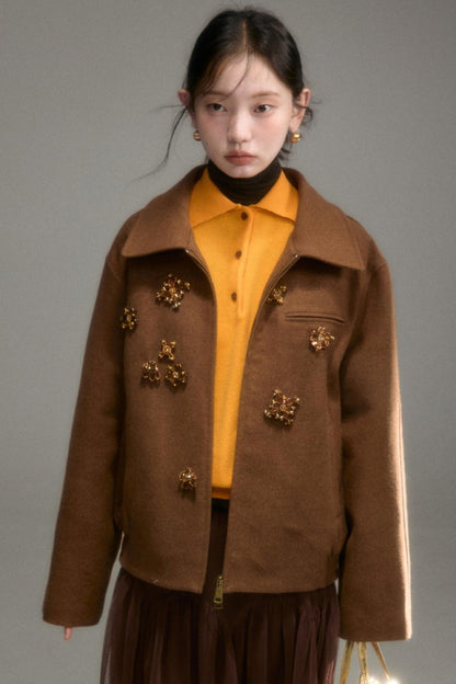 Oak Hazelnut Wool Jacket Set-Up