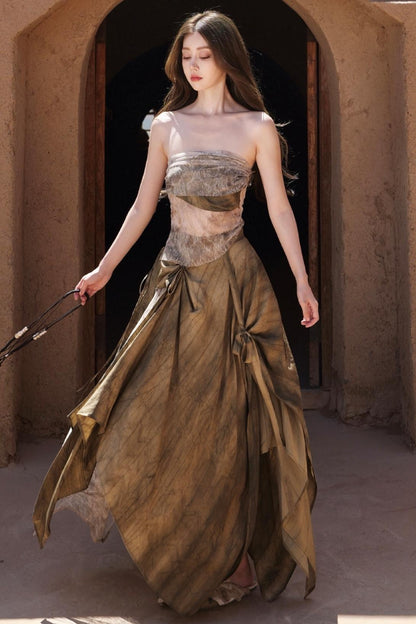 Lace Panelled Top Set-Up