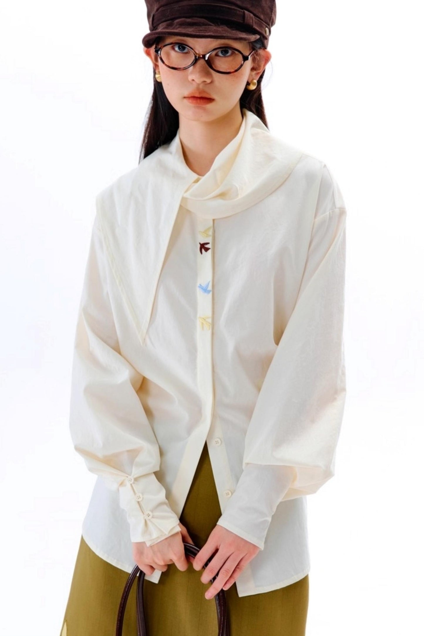 Little Bird Embroidered Shirt