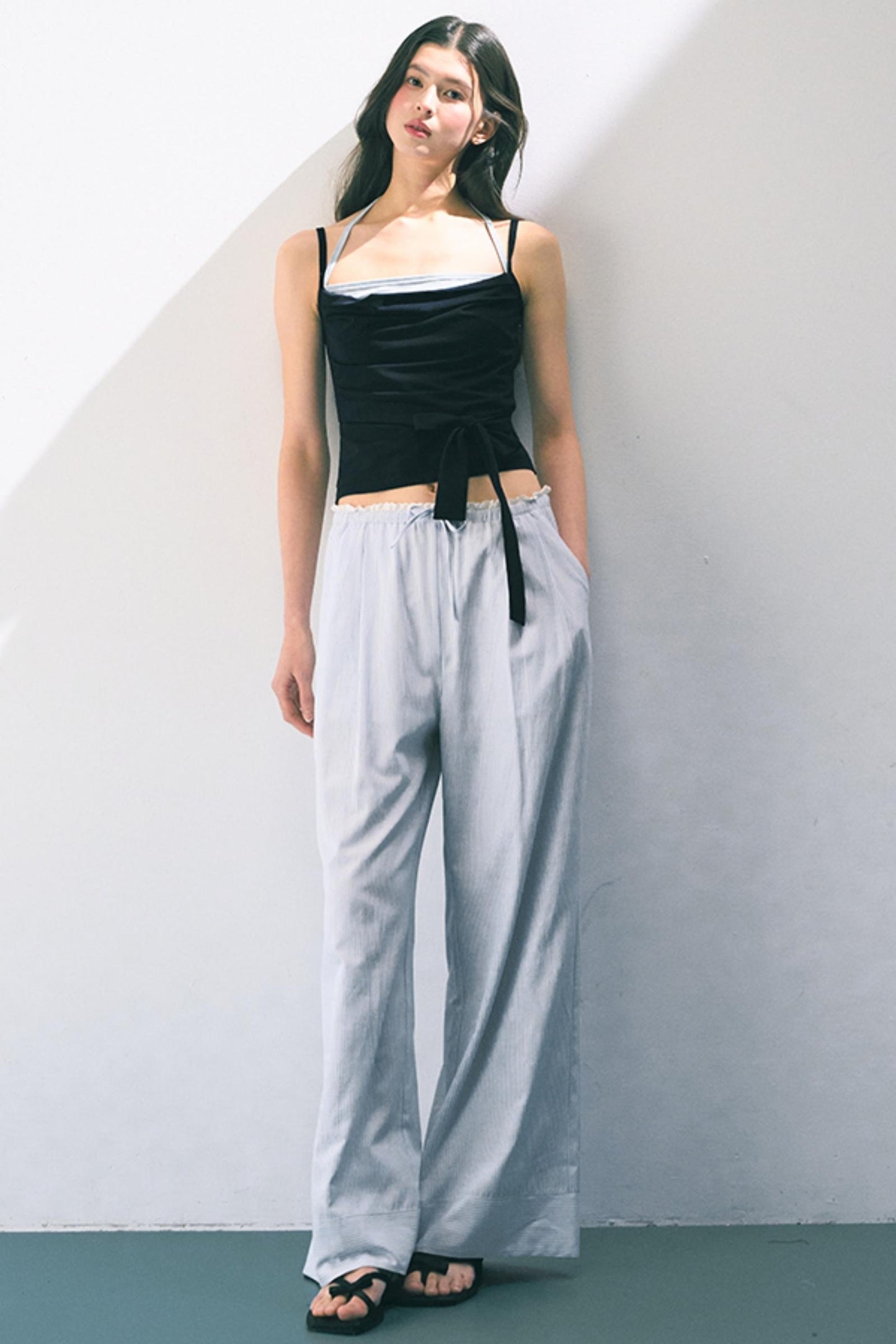 Summer Black Tank Top