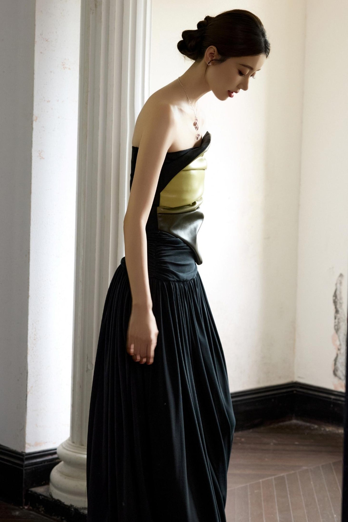 Moonlit Black Knit Skirt