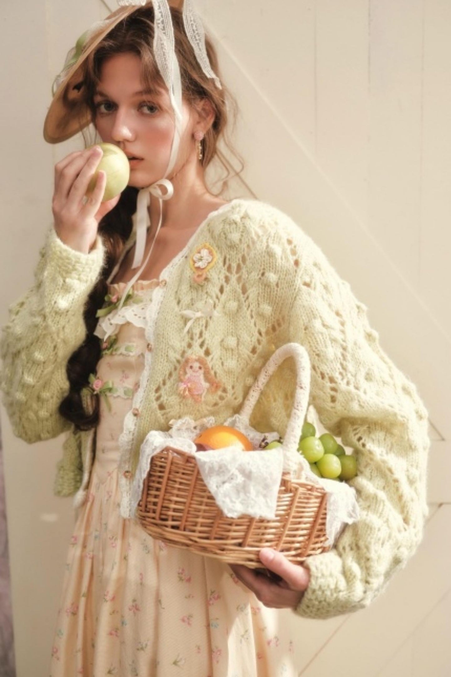 French Floral Pastoral Dress Set-Up