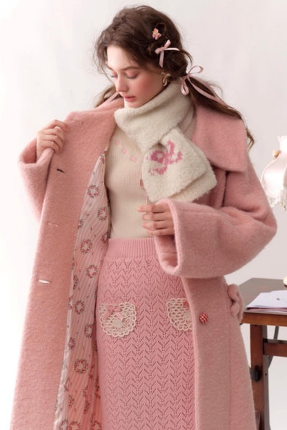 Lacemade Knit Sweater Skirt Set