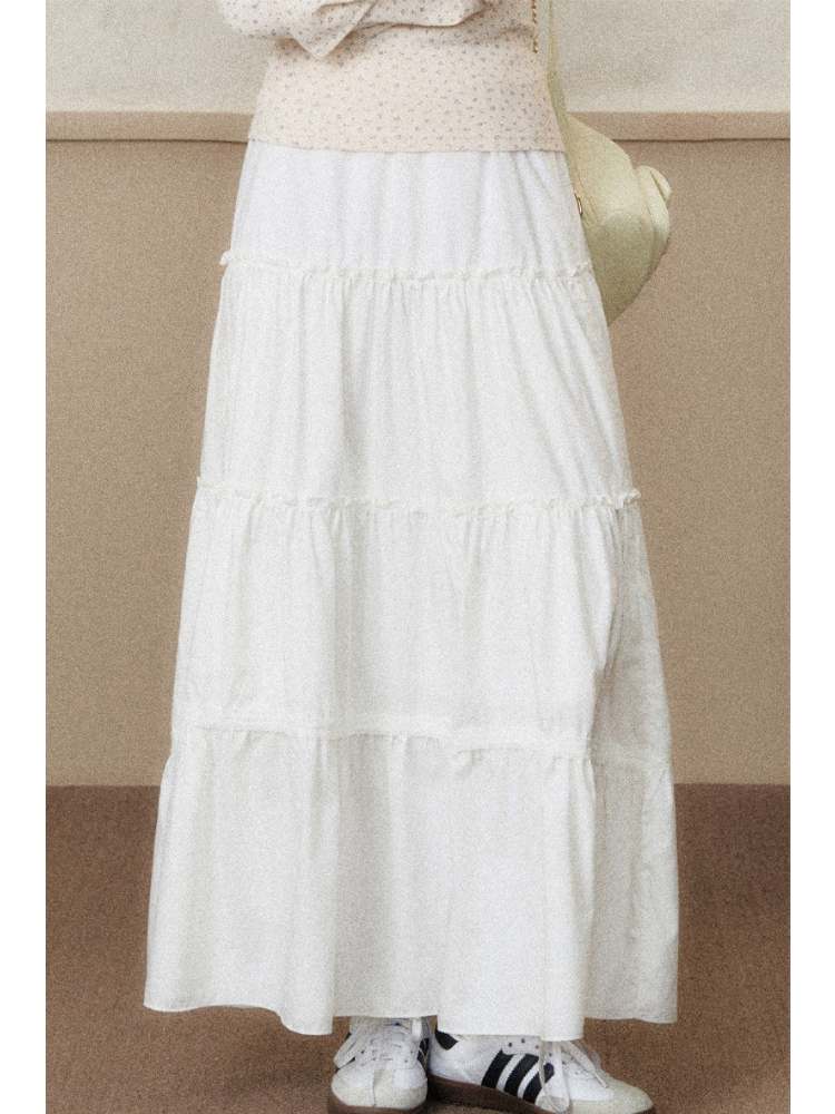 Cake A-Line Calf Length Skirt