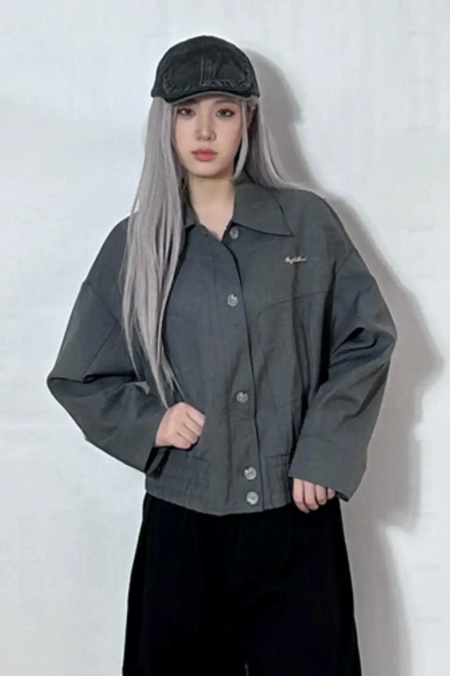 Retro Lapel Casual Jacket