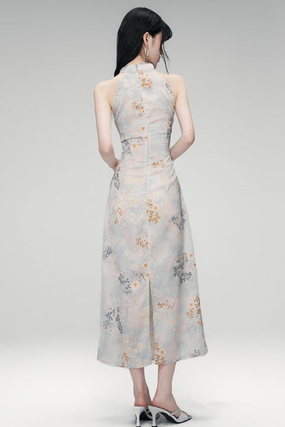 Sun Jacquard Cardigan Dress Set