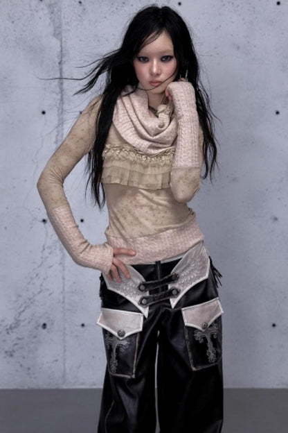 Vintage Retro Wool Knit Sweater