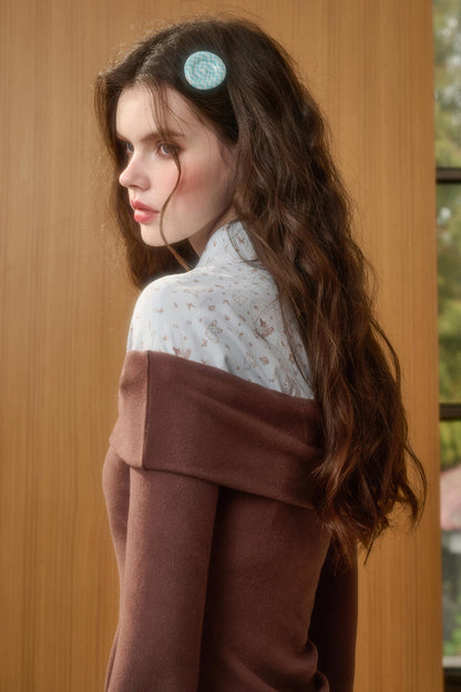 Tundra Lace Patchwork Top & Skirt Set-Up