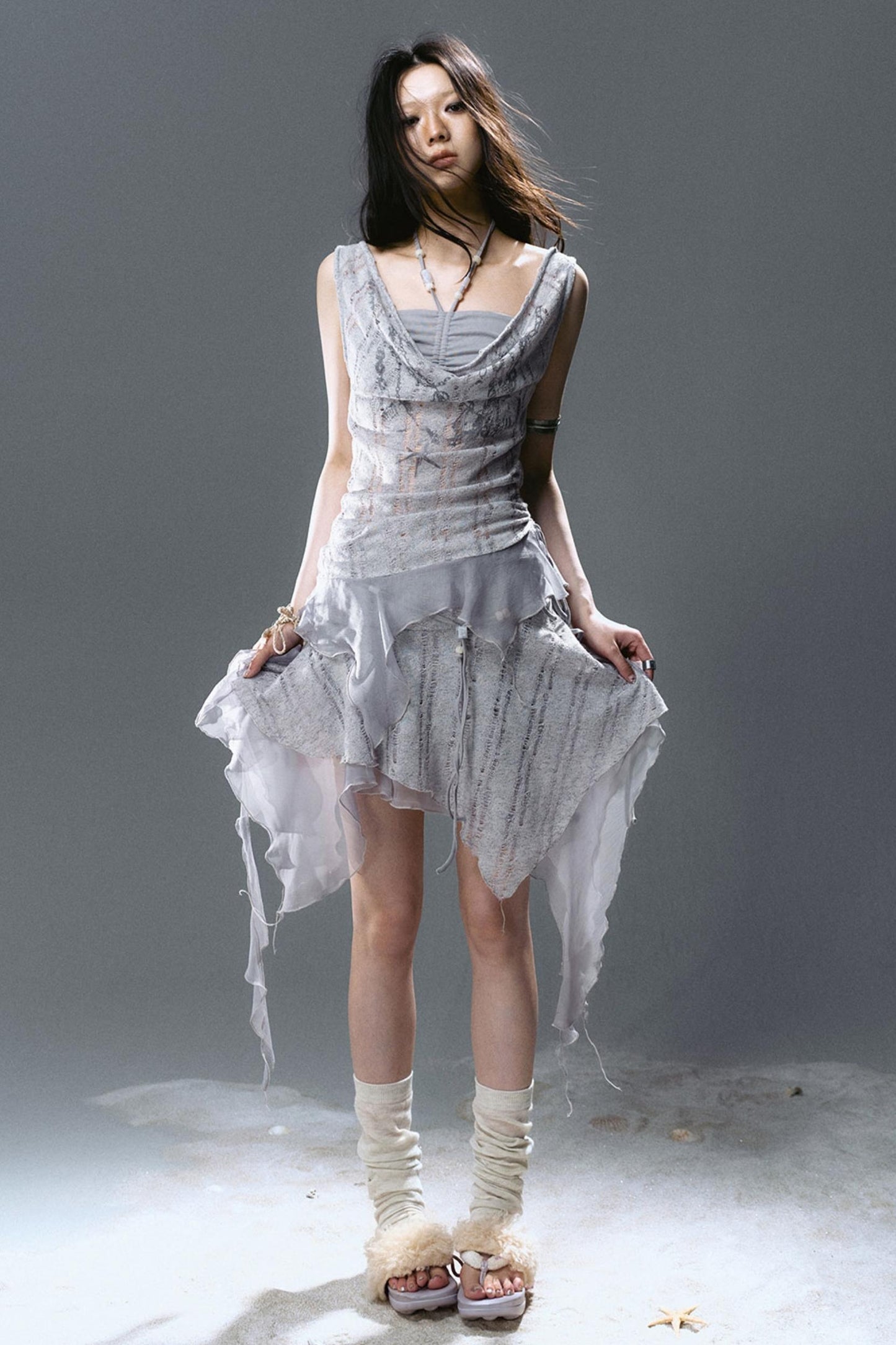 Misty Patchwork Skirt