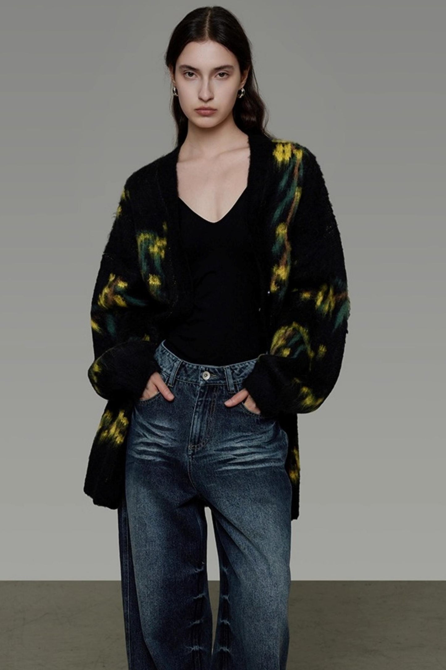 French Lazy Winter Cardigan