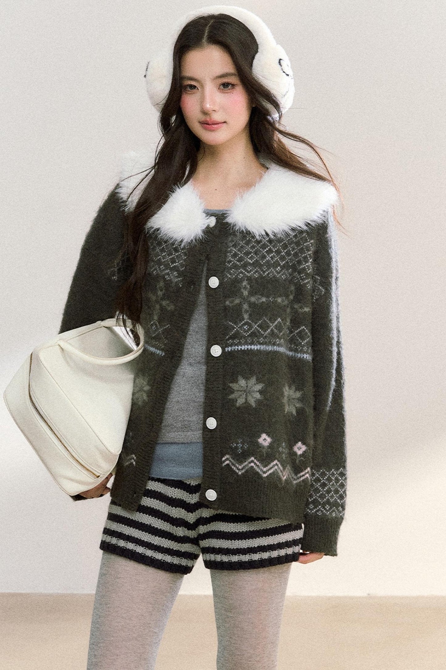 Detachable Knitted Sweater Jacket