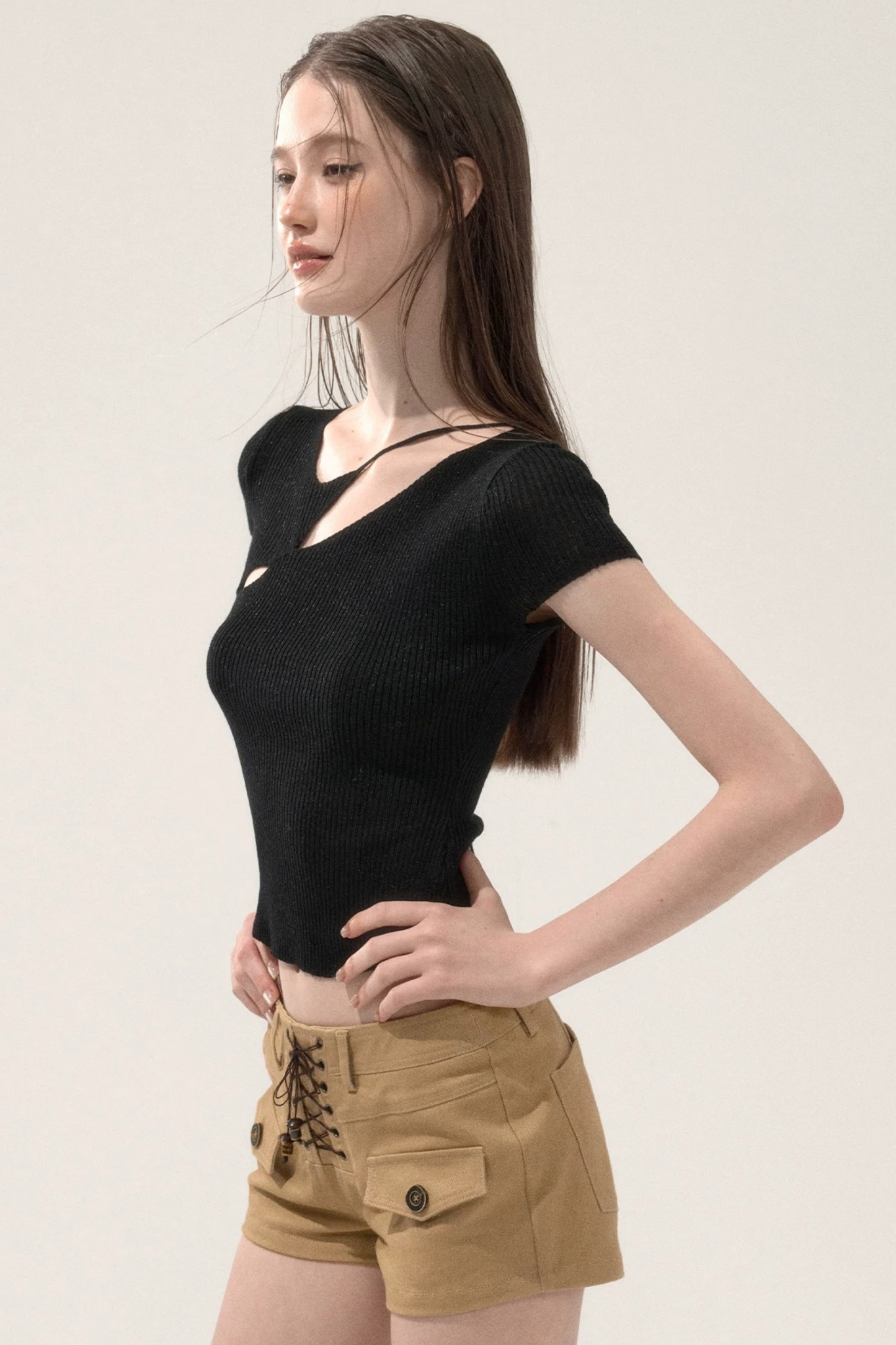Hollow Knit Summer Top