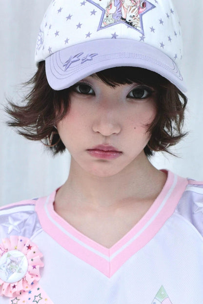 Dreamcore Purple Baseball Cap