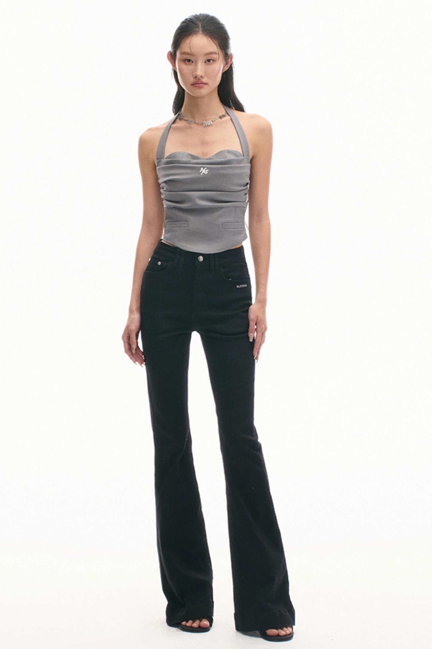 Modern Tailored Halter Top