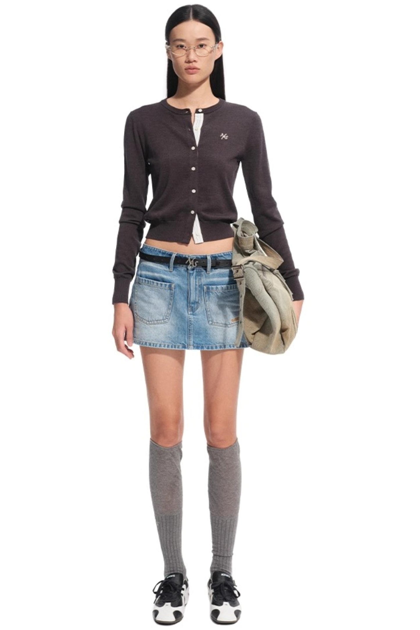 Rosemary Silk Wool Knit Cardigan