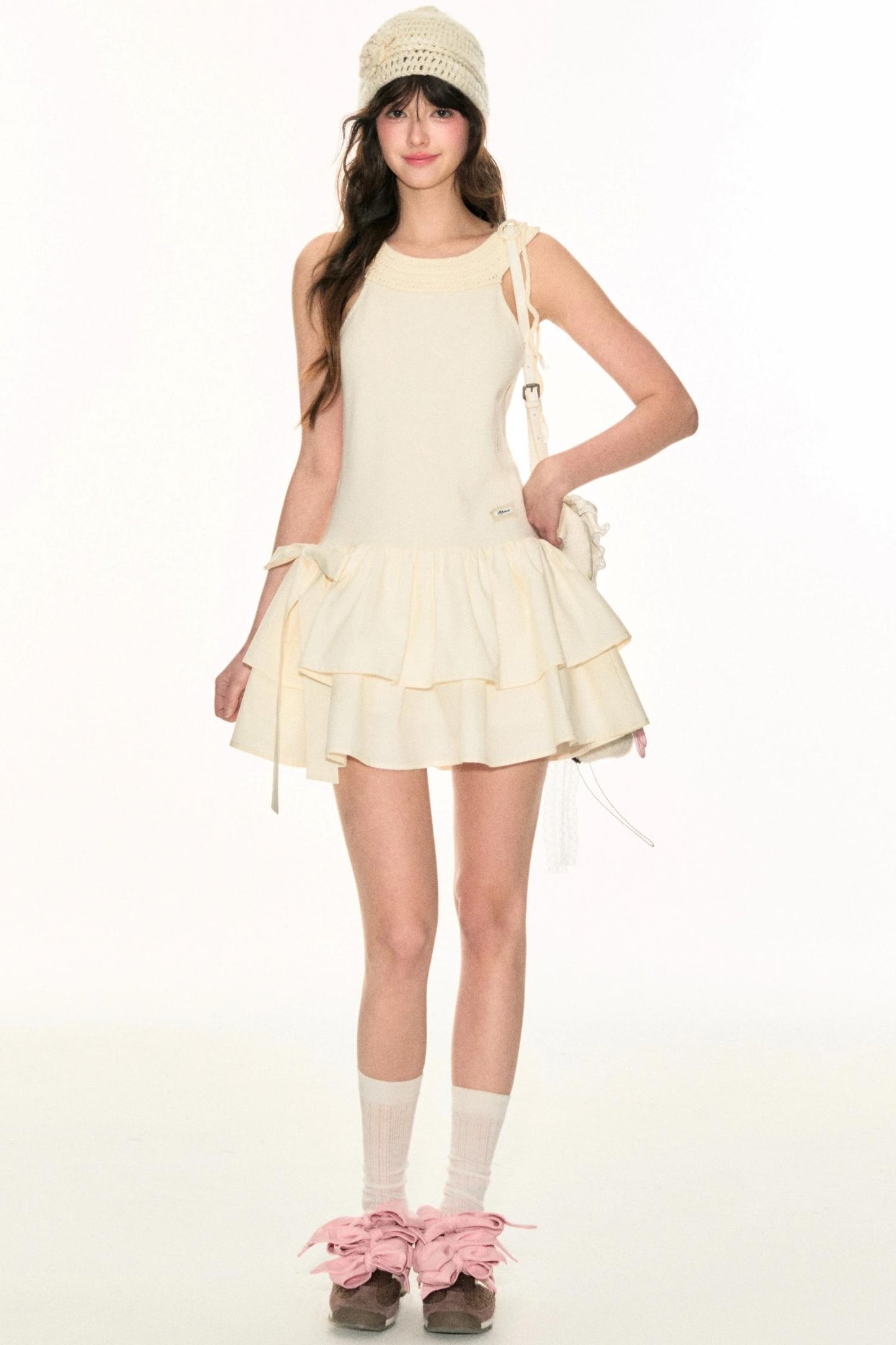 Halterneck Tie Dress