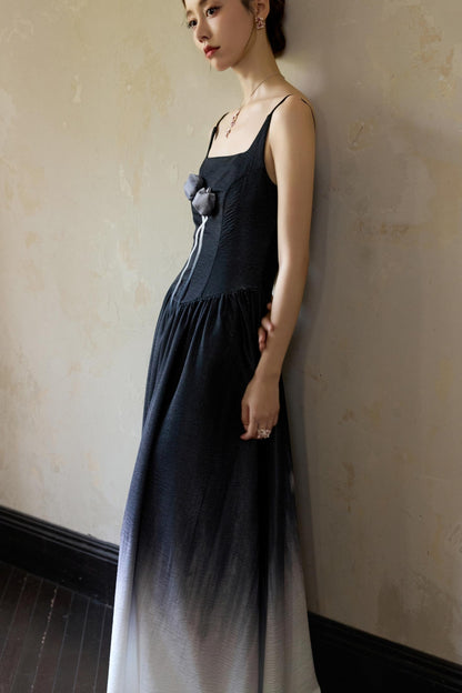 Romantic Tulip Halter Dress