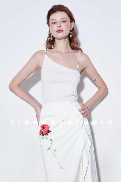 Summer Sparkling Knit Camisole