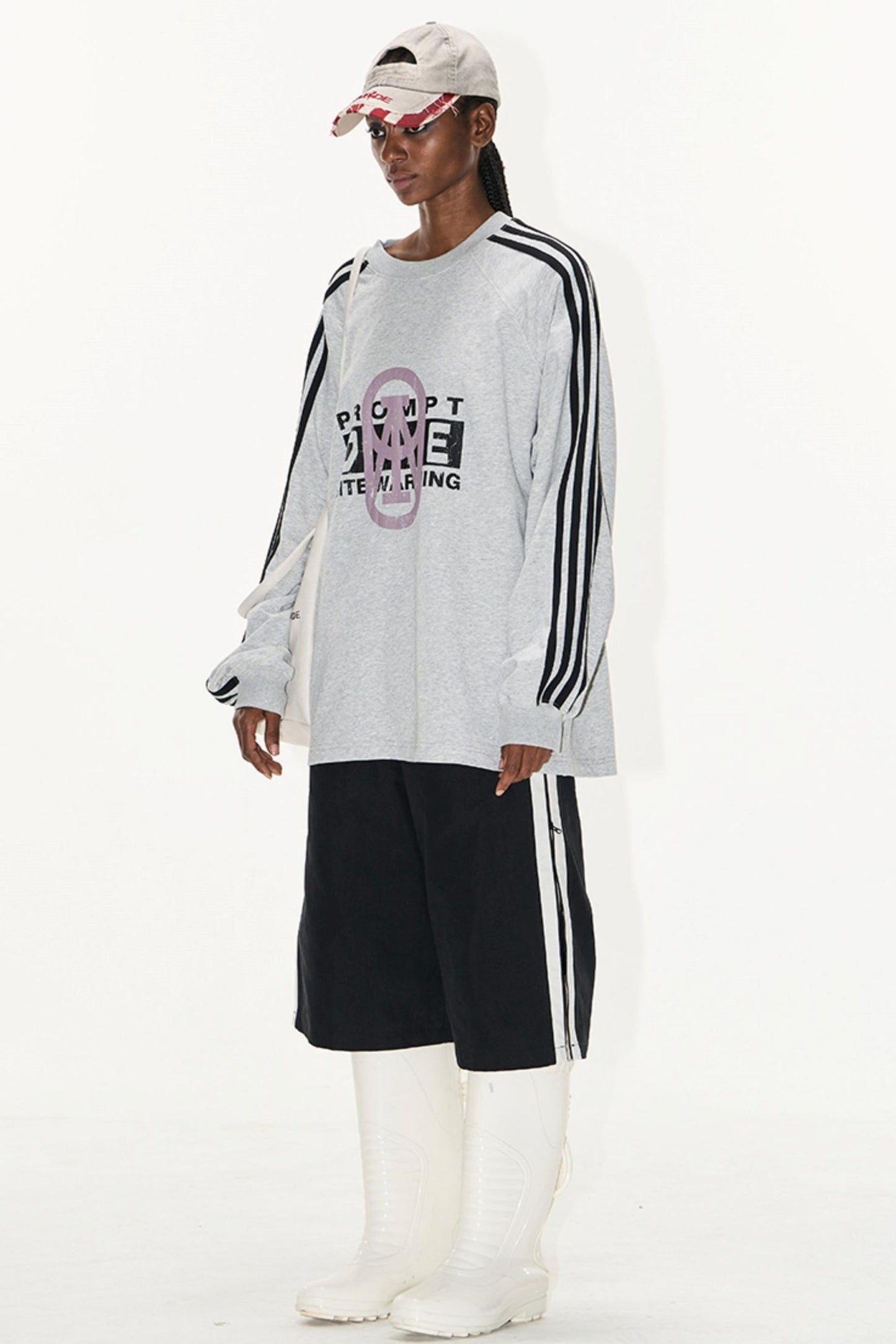 Flower Gray Clash Sweatshirt