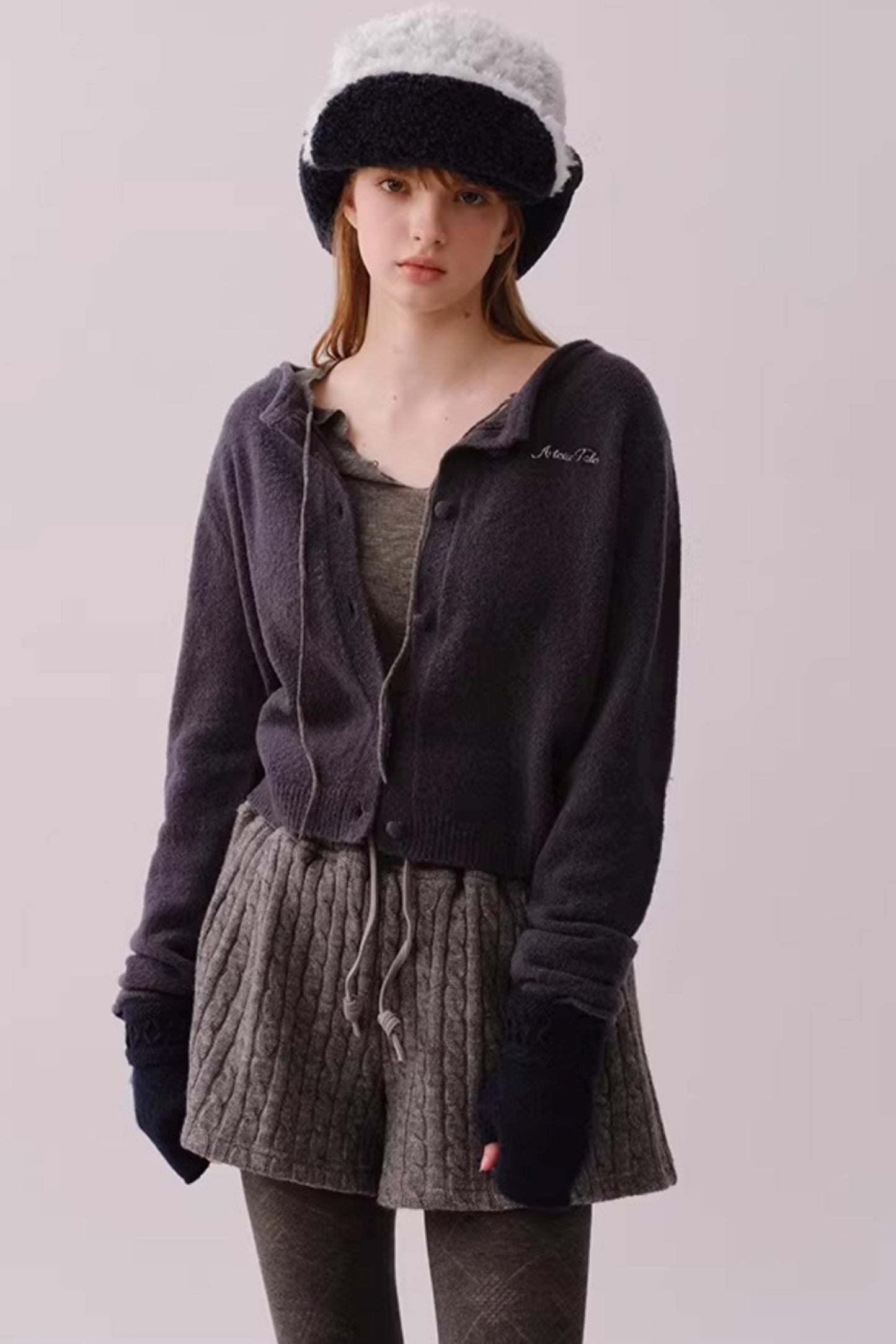 Reversible Plush Lei Feng Hat