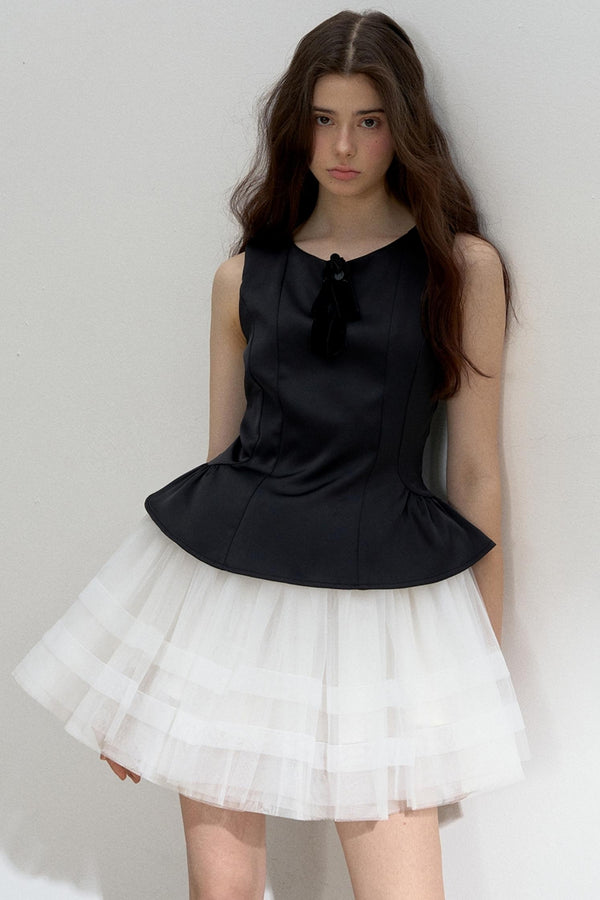 Maiden Tess Lace & Satin Tutu Dress