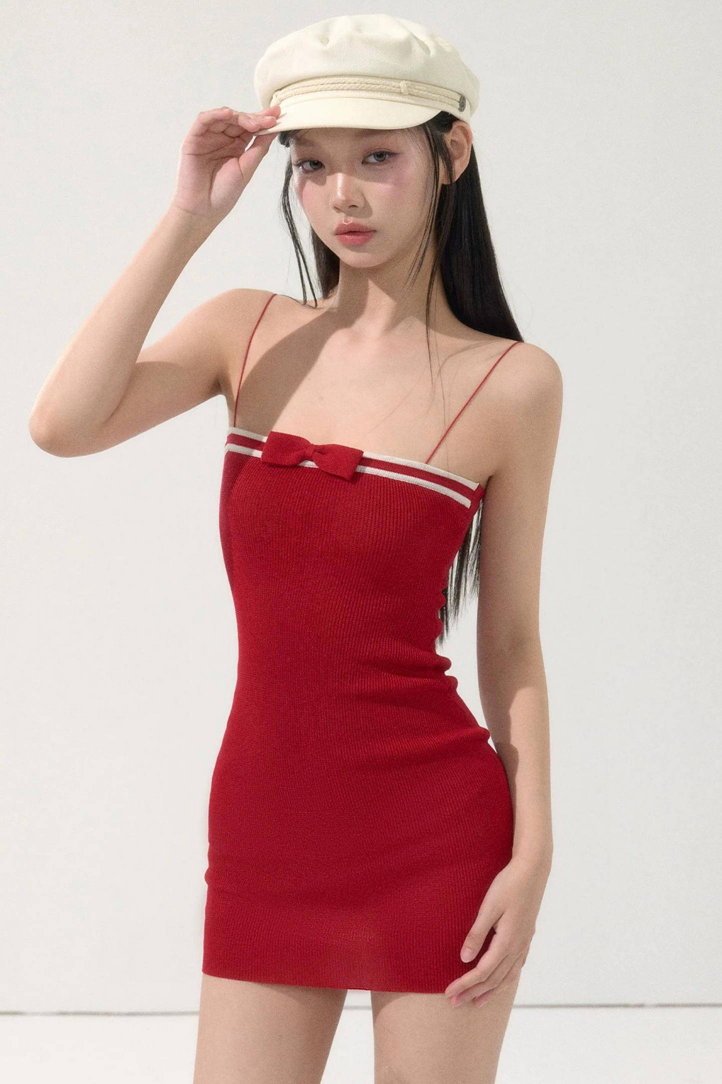 Sweet Knit Strap Dress
