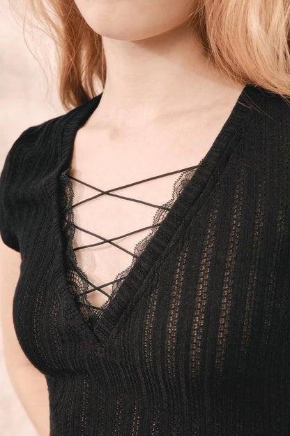 Sleek V-Neck T-Shirt