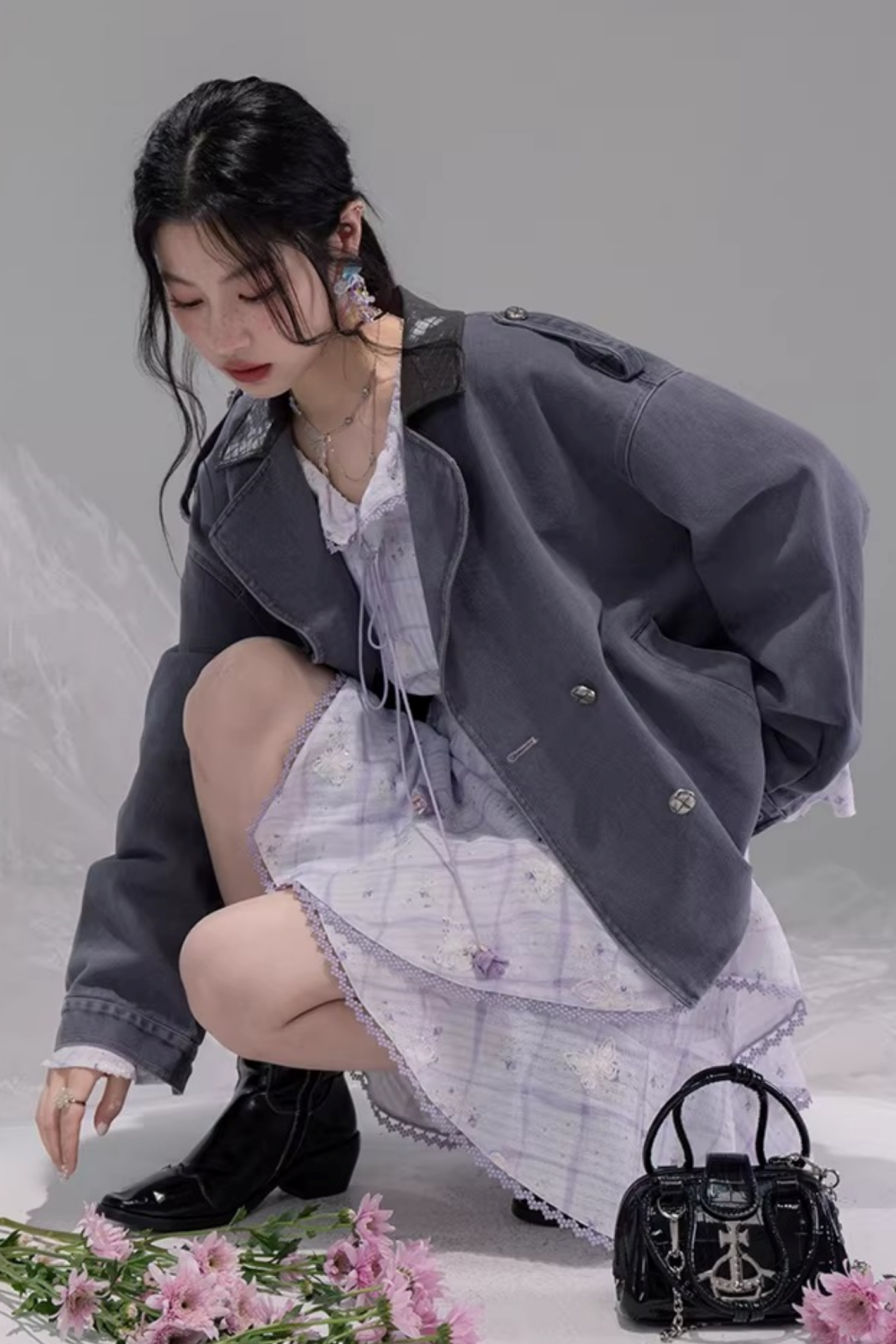 Layered Butterfly Wing Dress