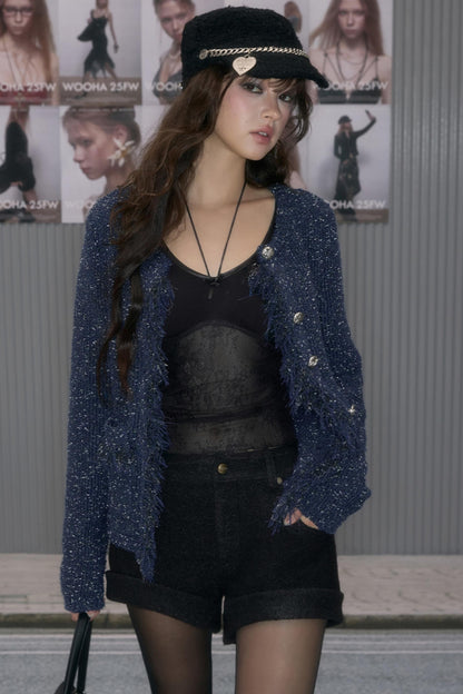 Autumn Knitted Short Coat