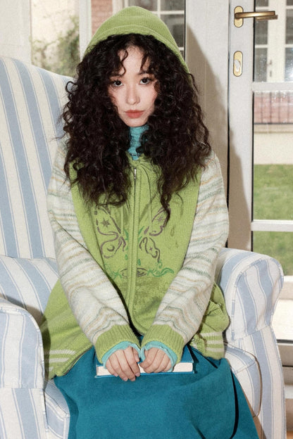 Butterfly Whisper Wool Cardigan