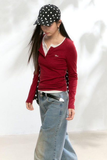 Slim Long-Sleeved Shirt