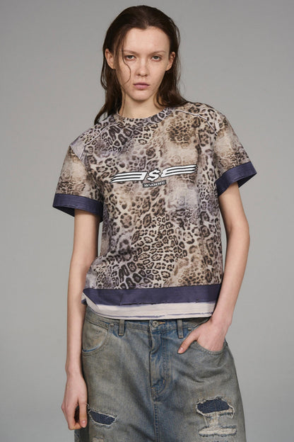 Luxe Leopard Tee