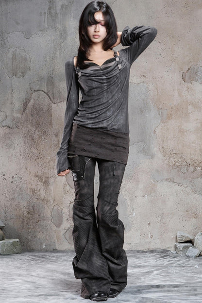 Fake Two-Piece Base Top