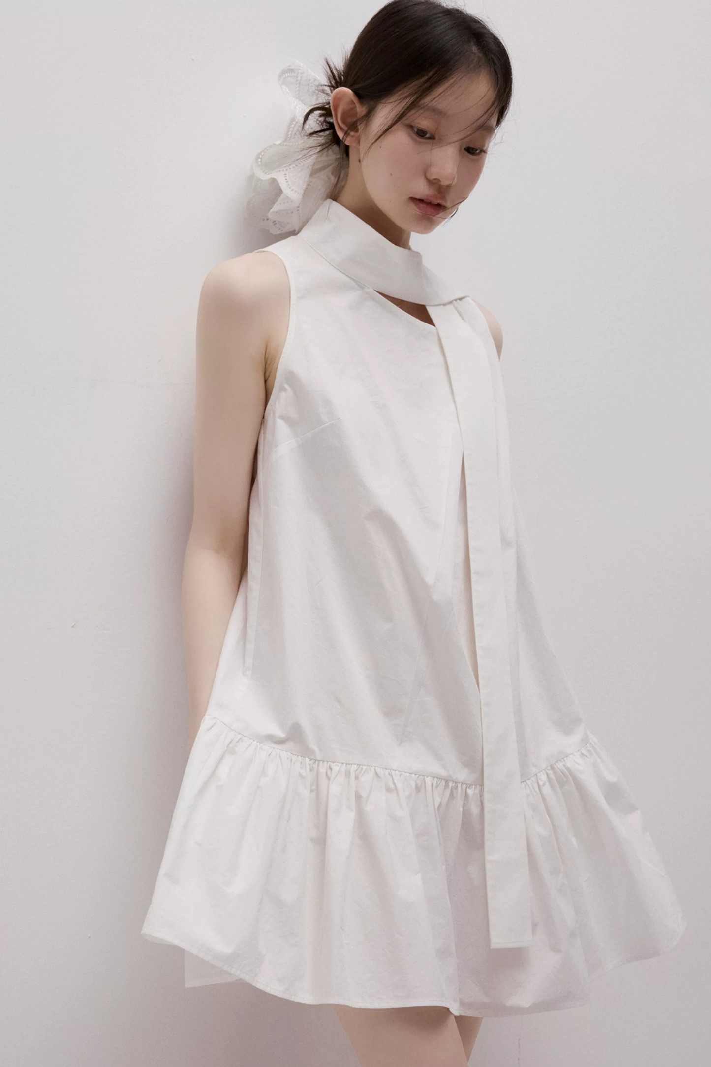 Nautical Ribbon Cotton Dress