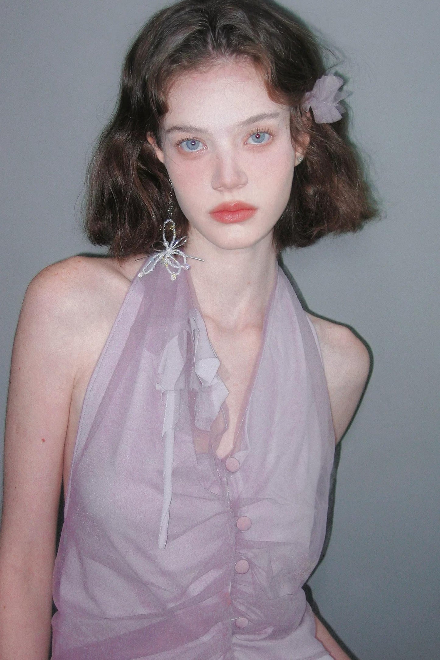 Mist Purple Halter Top