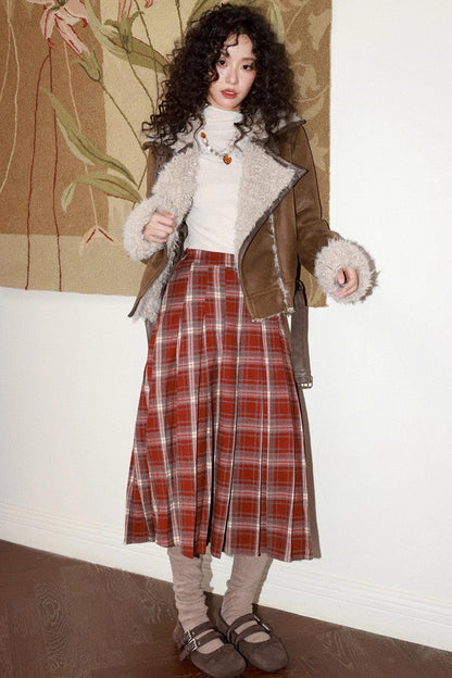 Warm Brown Suede Jacket