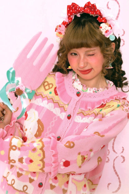 Sweet Tea Puppy Knit Cardigan