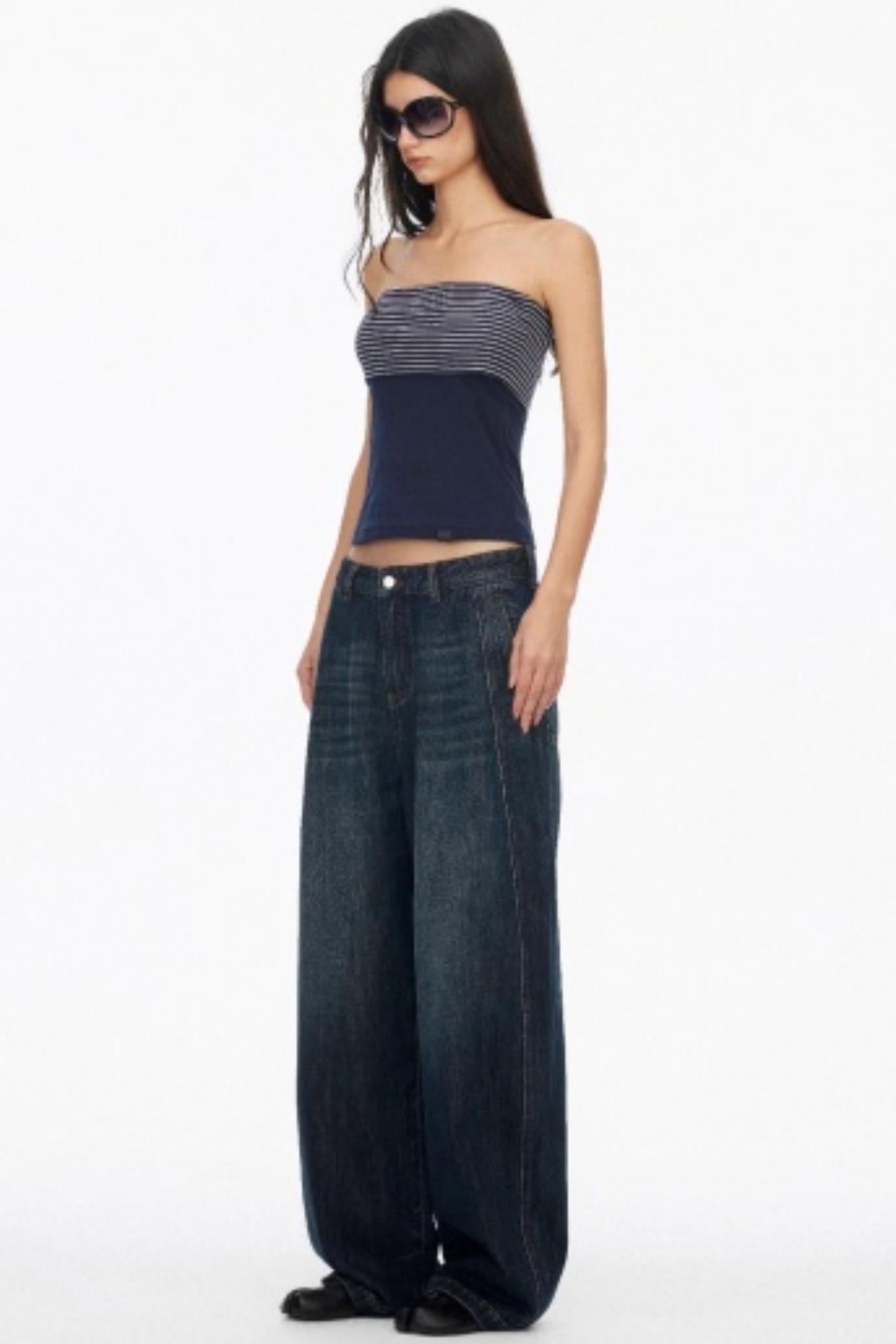 Cat Whiskers Straight Jeans