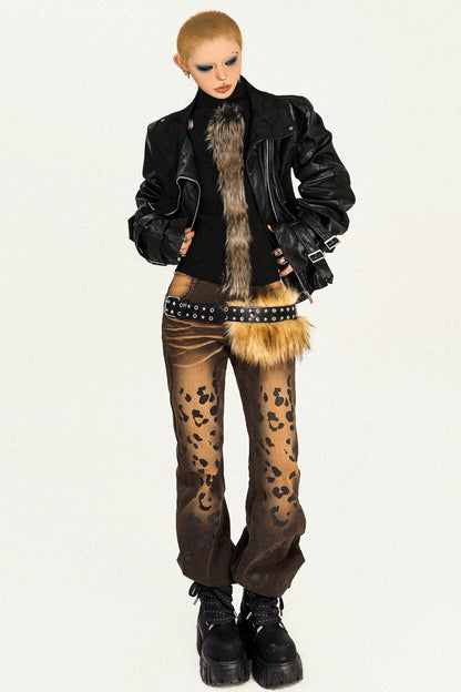 Black Punk Biker Jacket