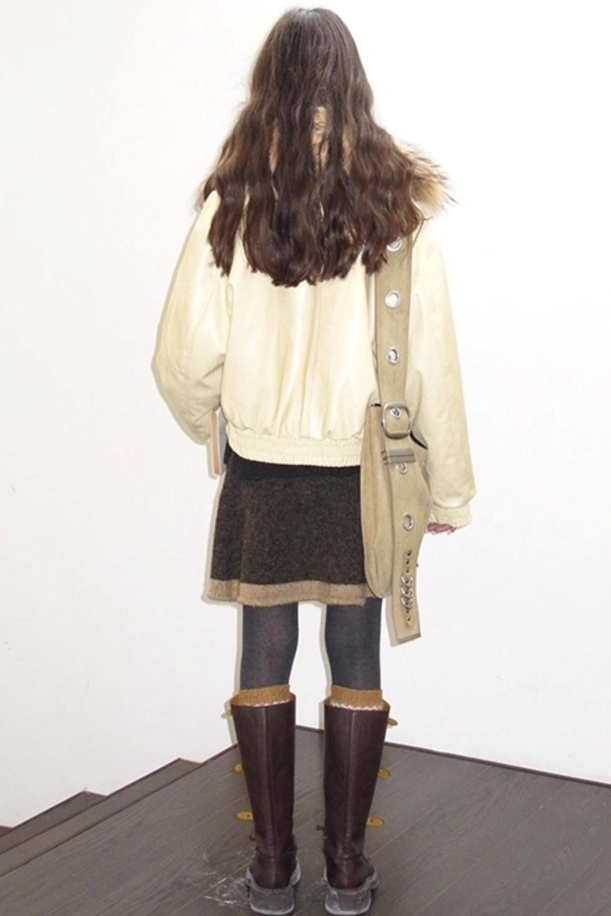 Vintage Wool Fair Isle Sweater Set-Up