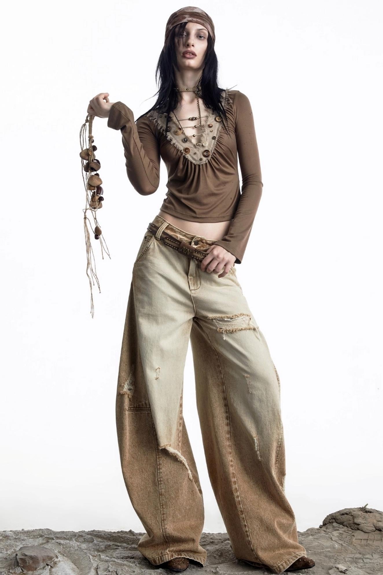 Lyocell Nomad Pleated Top