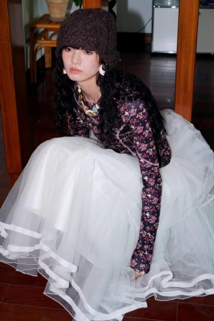 Vintage Leopard Velvet T-Shirt